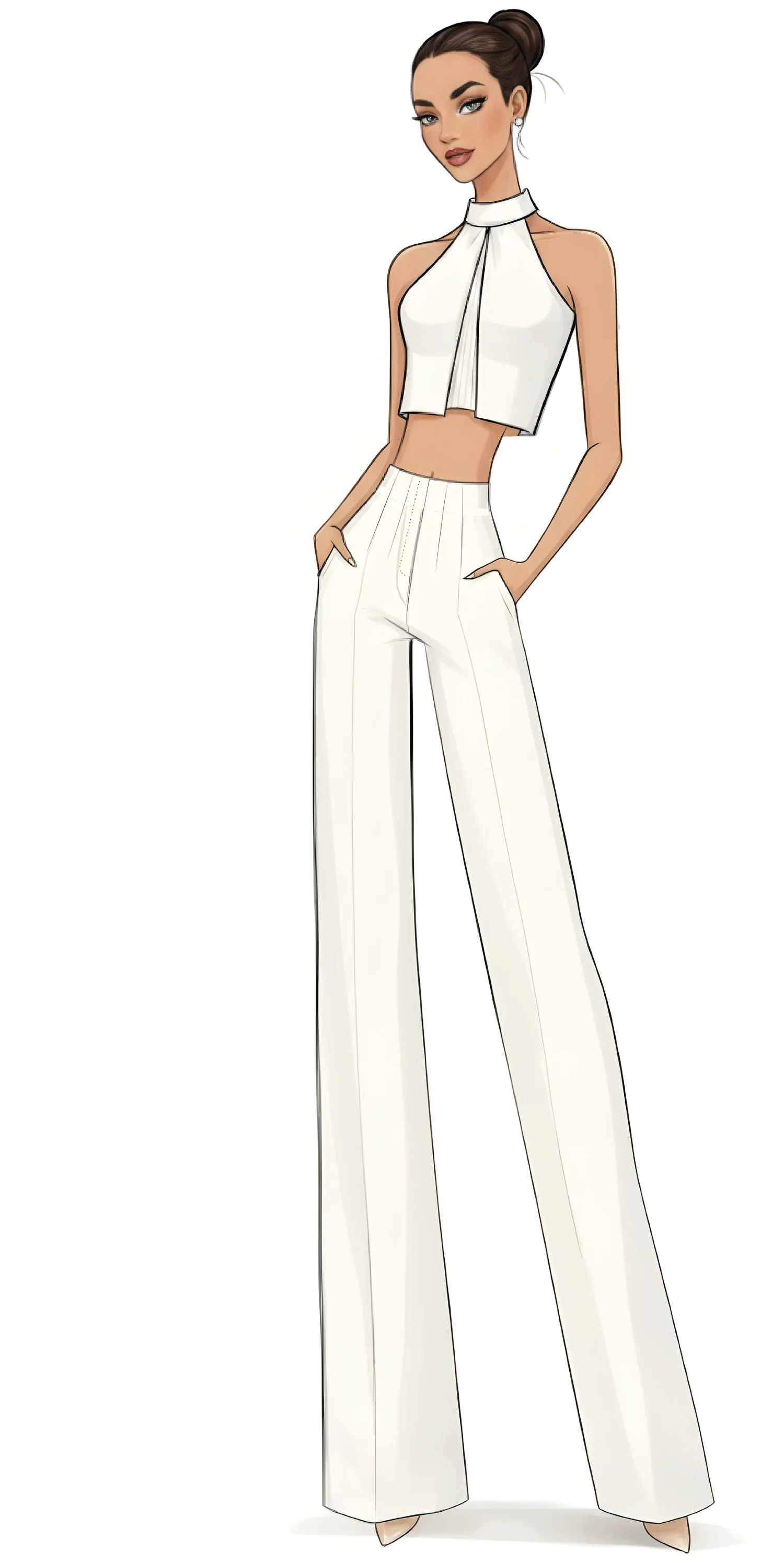 Ilustración Perfect Fit: pantalón diseñado para la diversidad real del cuerpo femenino